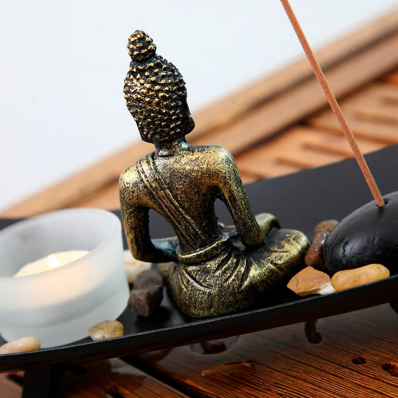 Jardín Zen Buda Meditacion Decoracion