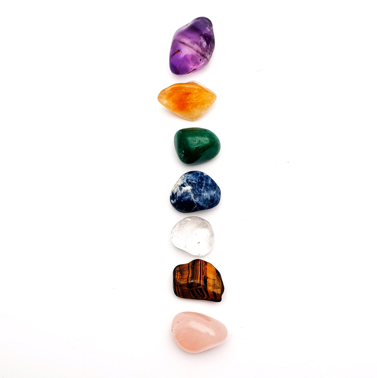 Cuarzos 7 Chakras Tamboreada Energético