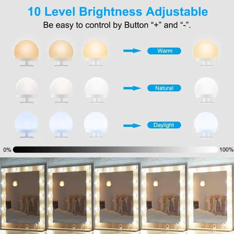Bombillas LED para espejo de maquillaje