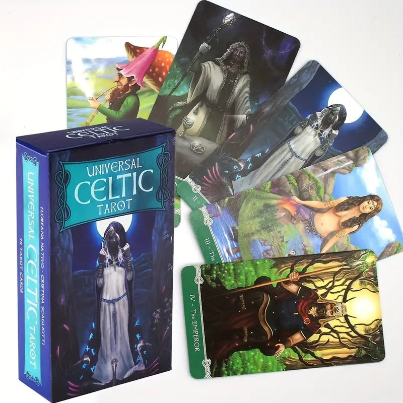 Tarot Universal Celtic Místico 78 Cartas