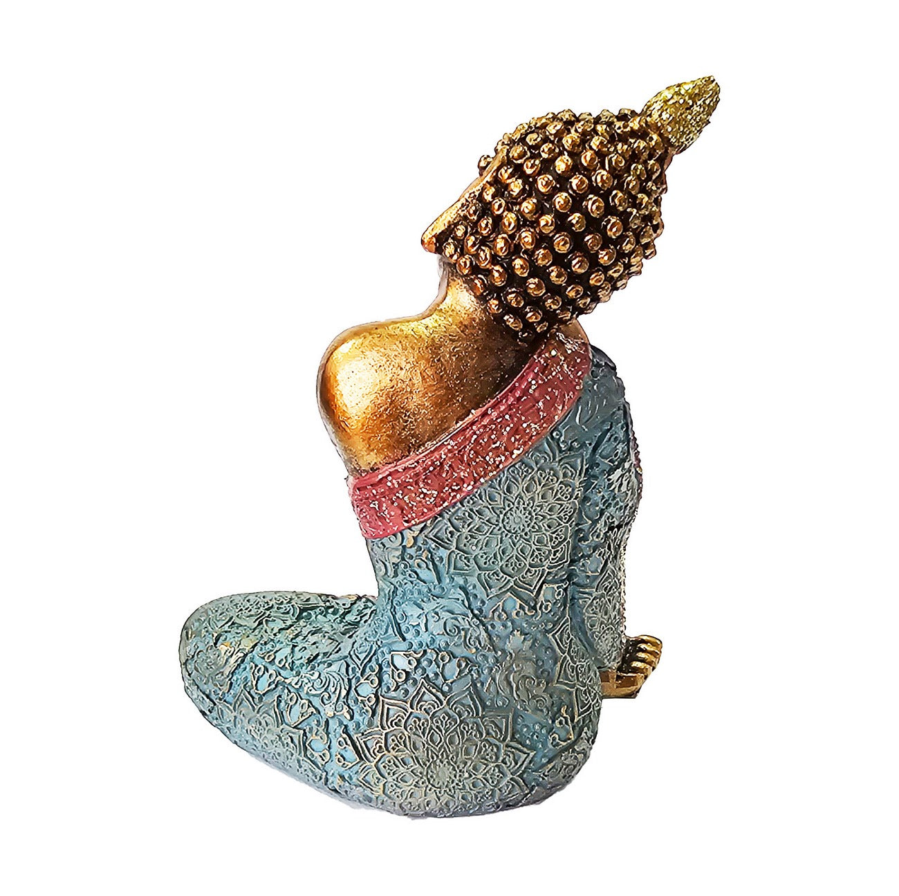 Buda Dorado Sentado Mano Decoración Pros